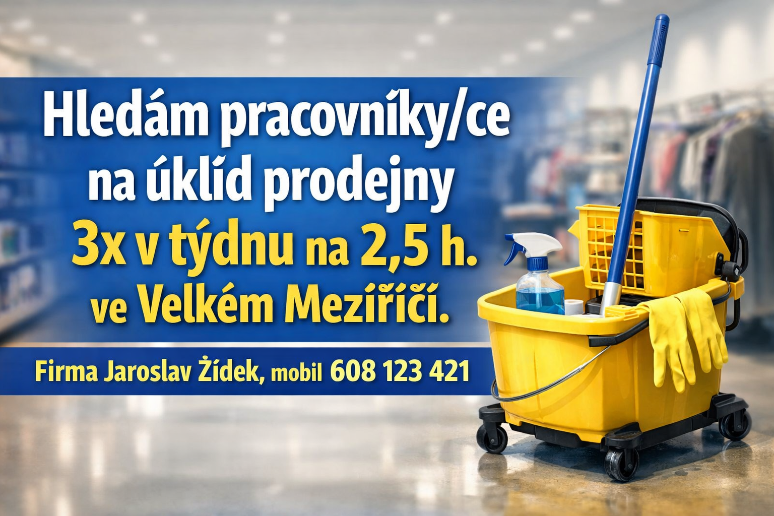 úklid zidek unor 2026